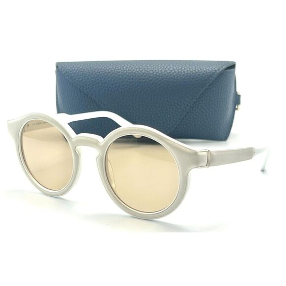 NEW LOEWE LW40002I 24N WHITE AUTHENTIC SUNGLASSES 52-22 145 W/CASE - Picture 1 of 4